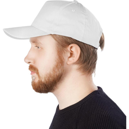 Бейсболка белая (универсальный размер)