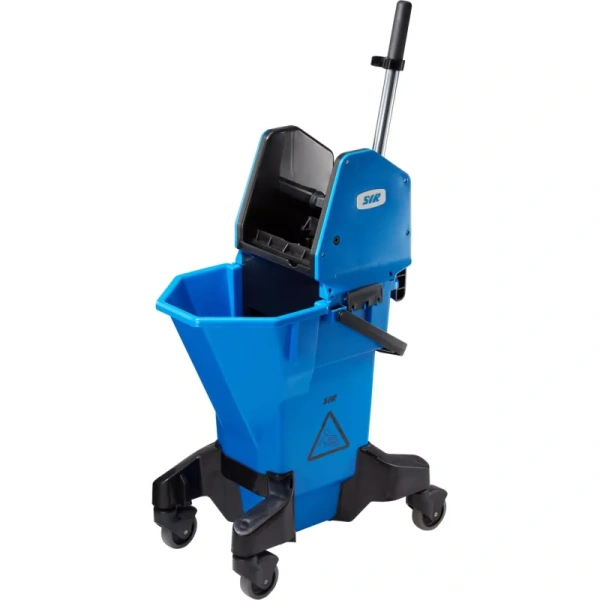 Ведро на колёсах SYR Ergo NU3 26 л с отжимом синее