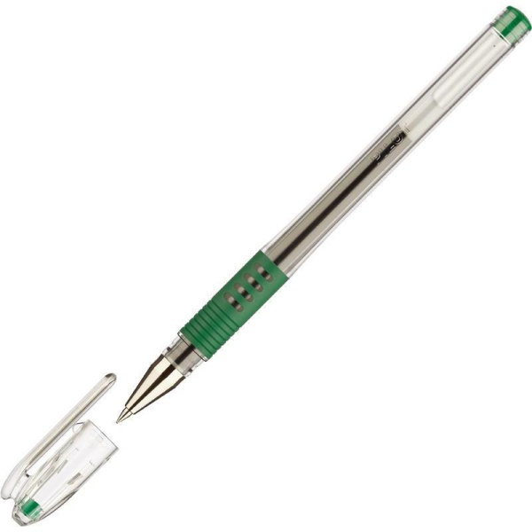 Ручка гелевая Pilot BLGP-G1-5 зеленая (толщина линии 0,3 мм)
