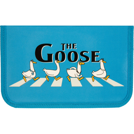 Пенал односекционный большой ПО-02, ГУСИ ПЕШЕХОДЫ 2025