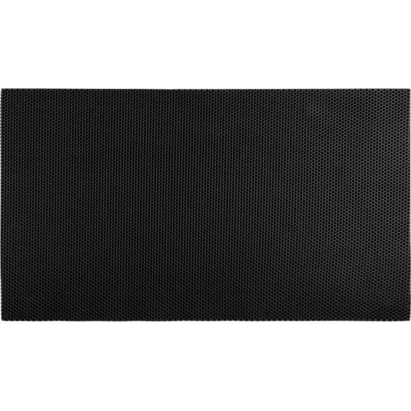 Коврик входной (придверный) ячеистый (соты) грязезащитный 68x120 см  чёрный