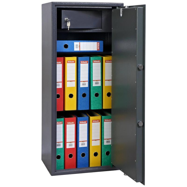 Сейф мебельный Onix Office NTL-100 Ms с трейзером (ключевой замок)