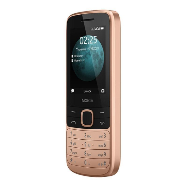 Мобильный телефон Nokia 225 DS TA-1276 песочный (16QENG01A01)