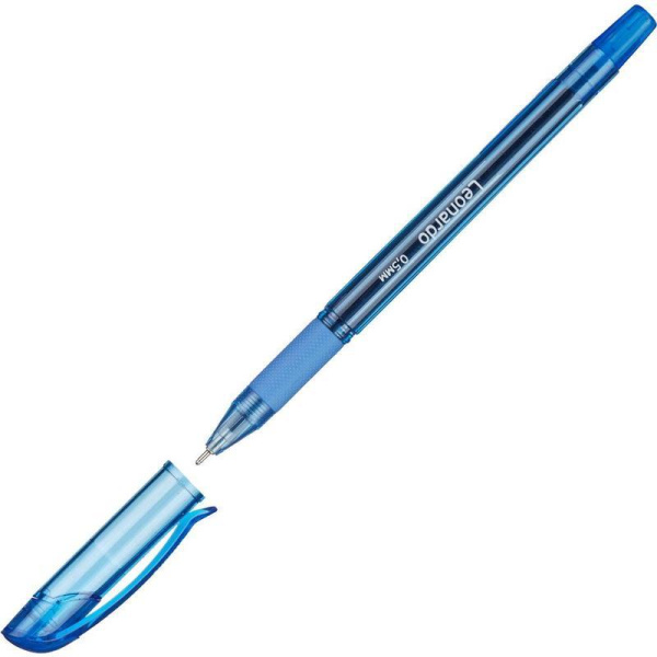 Ручка шариковая Attache Selection Leonardo синяя (масляные чернила, толщина линии 0.5 мм)