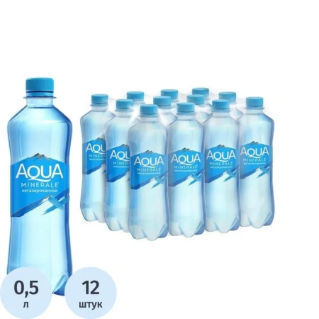 Вода питьевая Aqua Minerale негазированная 0.5 л Вода питьевая Aqua Minerale негазированная 0.5 л