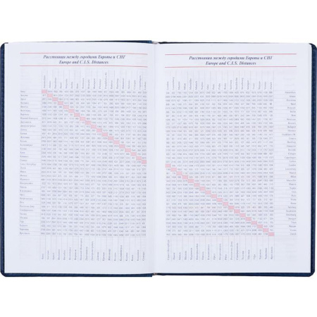 Ежедневник недатированный Attache Сиам искусственная кожа А5 176 листов синий (143x210 мм)
