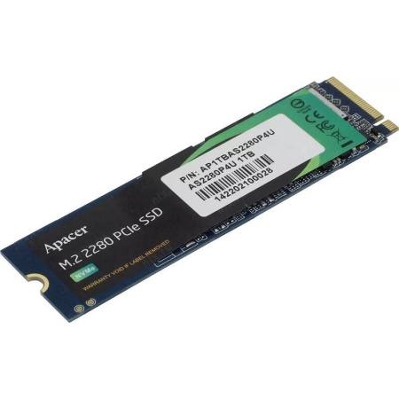 SSD накопитель Apacer AS2280P4U 1 ТБ (AP1TBAS2280P4U-1)