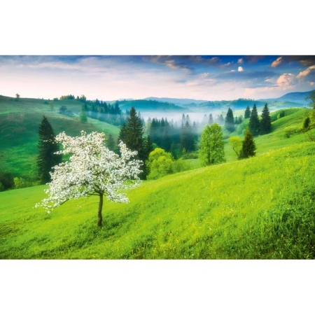 Календарь настенный 3-х блочный 2026 природа 19x46.5 см