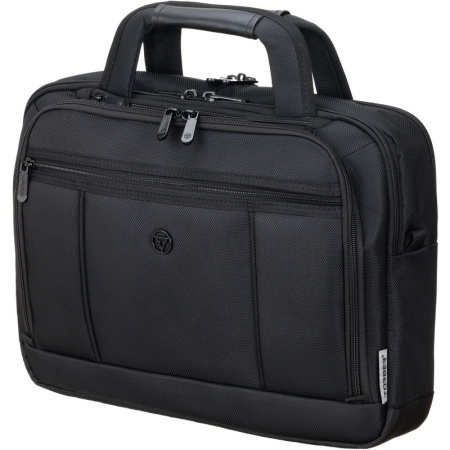 Портфель Torber Voyage черный из нейлона