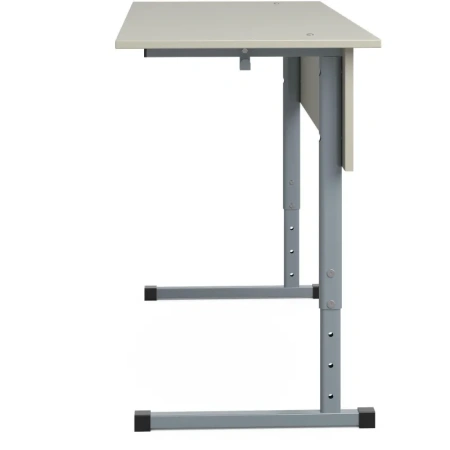 Парта растущая двухместная Комфорт серый/серый рост 3-7
