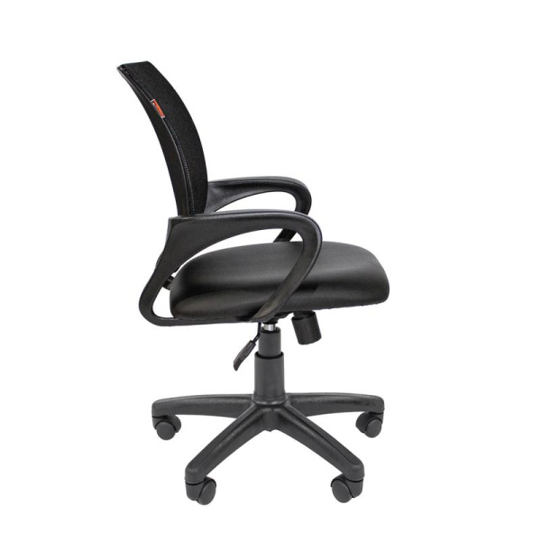 Кресло офисное Easy Chair 304 TPU черное (искусственная кожа/сетка, пластик)