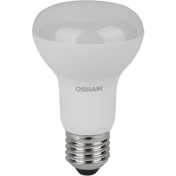 Лампа светодиодная Osram 8 Вт Е27 (R, 4000 К, 640 Лм, 220 В, 5 штук в  упаковке, 4058075584068)