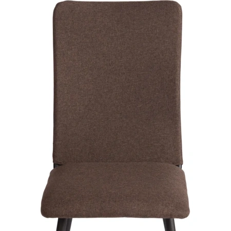 Стул обеденный Комус Мебель Fabbi коричневый (ткань, металл)