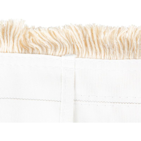 Насадка МОП для швабры-флаундера (плоской) Кадыйская мануфактура ДастМоп  хлопок 63x14.3 см бежевая