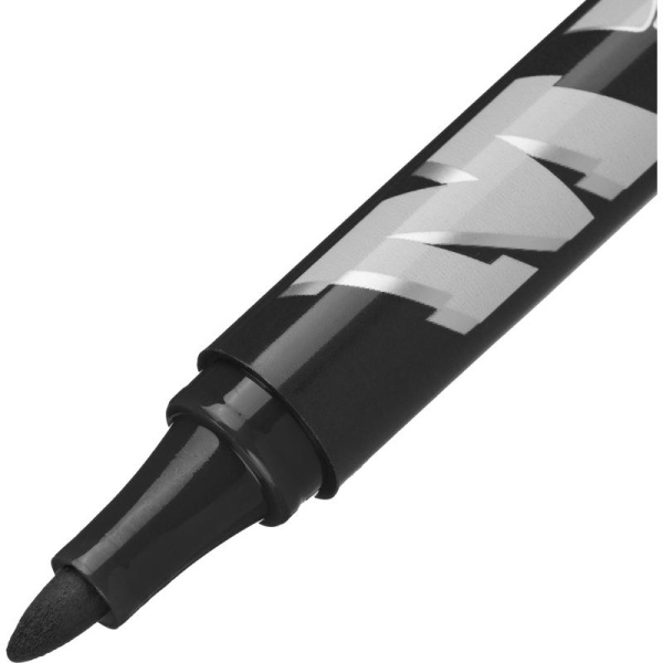 Маркер перманентный M&G черный (толщина линии 0.7-2.3 мм) круглый  наконечник