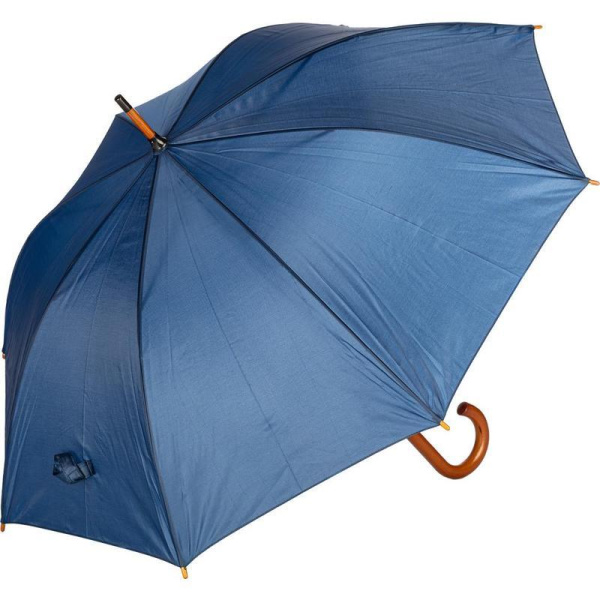 Зонт-трость Радуга полуавтомат синий (906102)