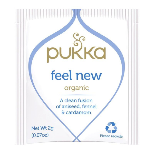 Чай Pukka Feel New травяной 20 пакетиков