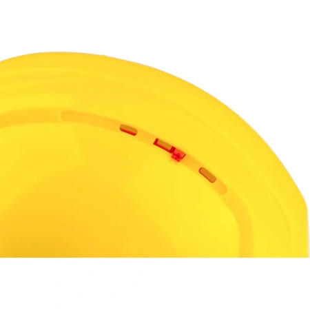 Каска защитная TOPFORT Универсал 304 желтая с храповым механизмом