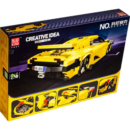 Конструктор робототехнический Mould King 10018 Спортивная машина от 14  лет (80002018)