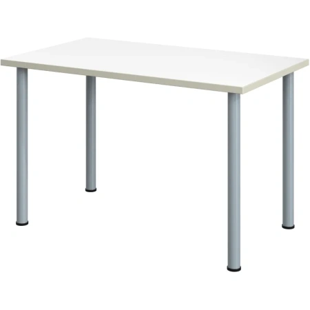 Стол обеденный Комус МДС (белый/серый, 1200х700х760 мм)