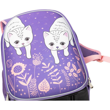 Ранец Attache анатомический Light Котики