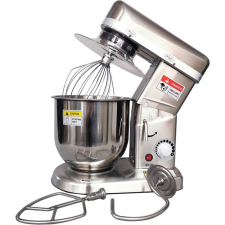 Миксер планетарный Viatto VA-SMB7SS серебристый