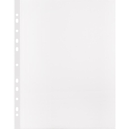 Файл-вкладыш Attache А4 40 мкм рифленый прозрачный 100 штук в упаковке