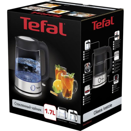 Чайник электрический Tefal KI750D30 серебристый