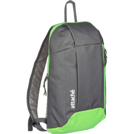 Рюкзак Attache 10 л салатовый/серый
