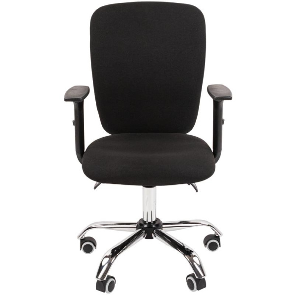Кресло офисное Easy Chair 319 ТС черное (ткань, металл)