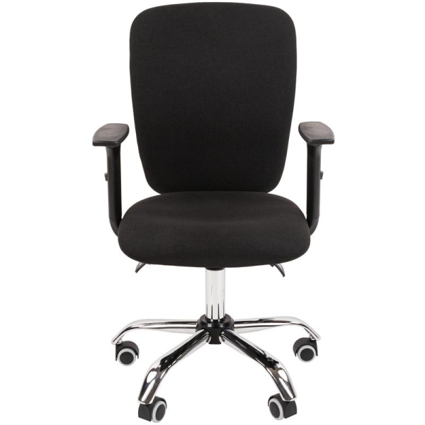 Кресло офисное Easy Chair 319 ТС черное (ткань, металл)