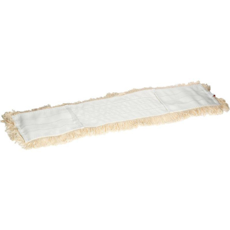 Насадка МОП для швабры-флаундера (плоской) Кадыйская мануфактура ДастМоп  хлопок 63x14.3 см бежевая