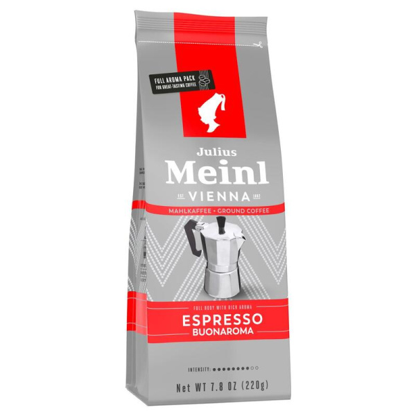 Кофе молотый Julius Meinl Espresso Buonaroma 220 г (вакуумная упаковка)