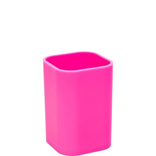 Подставка-стакан для канцелярских мелочей Attache розовая
