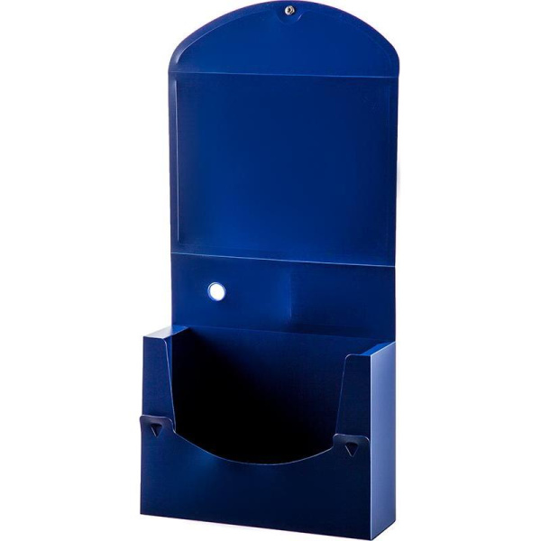 Короб архивный пластик Attache на кнопке 330x100x245 мм синий до 900  листов