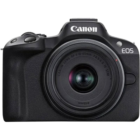 Фотоаппарат Canon EOS R50 kit + объектив RF-S 18-45mm IS STM Black  (5811C012)