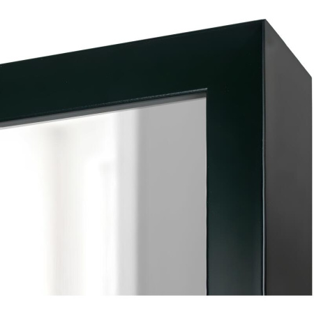 Зеркало настенное (черный, 440х1240 мм)