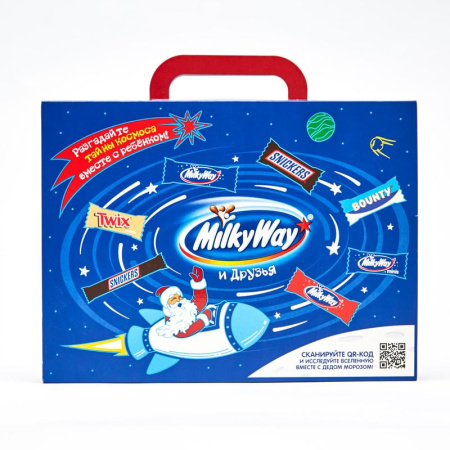 Шоколадные конфеты Milky Way Чемодан ассорти 200 г Шоколадные конфеты Milky Way Чемодан ассорти 200 г