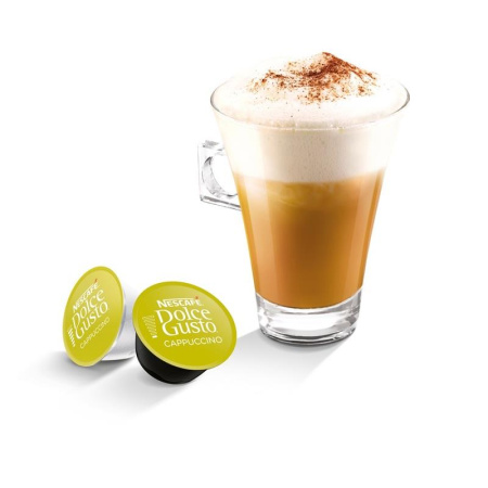 Капсулы для кофемашин Nescafe Dolce Gusto Капучино (16 штук в упаковке)