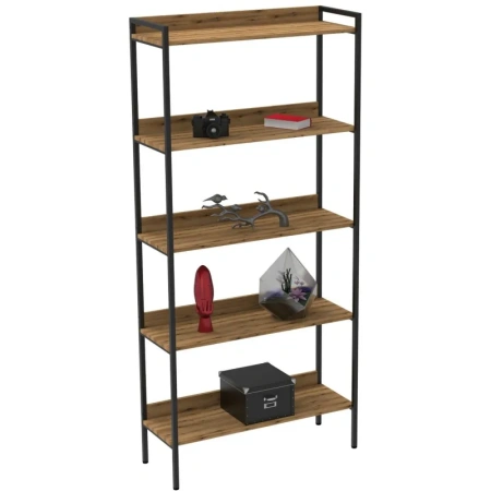 Стеллаж Комус Онега-9 (дуб вотан, 904х337х1950/1960)