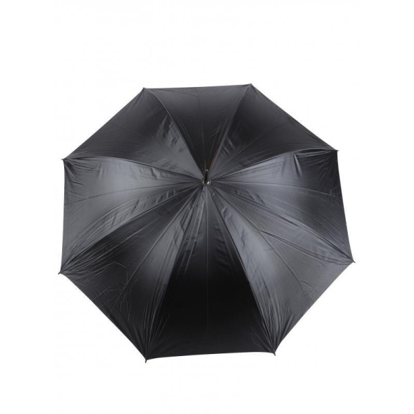 Зонт мужской Эврика Классика полуавтомат черный (98773)