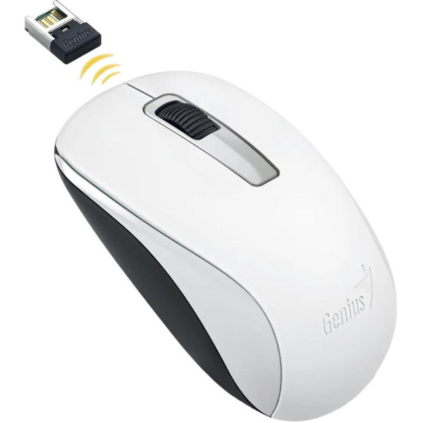 Мышь беспроводная Genius NX-7005 белая (31030017401)