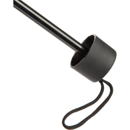 Зонт складной механический 8 спиц черный