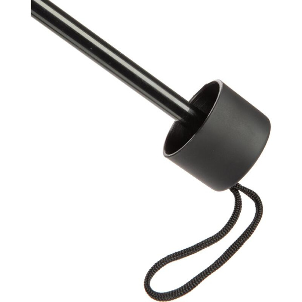 Зонт складной механический 8 спиц черный