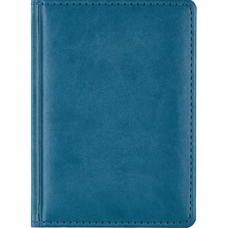 Ежедневник недатированный Attache Сиам искусственная кожа А6 176 листов бирюзовый (110x155 мм)