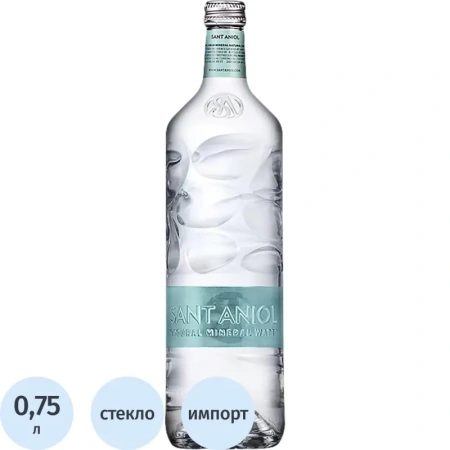 Вода минеральная Sant Aniol столовая негазированная 0.75 л