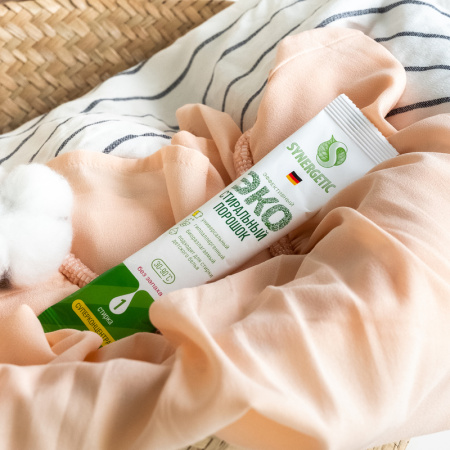 Порошок стиральный Synergetic Эко суперконцентрат 50 стиков