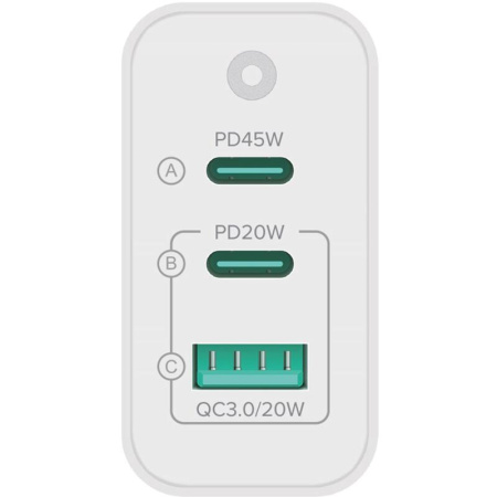 Зарядное устройство Pero ТС17W 45 Вт (07010202)