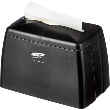 Диспенсер для салфеток Luscan Professional Maxi 1331B N4 настольный пластиковый черный