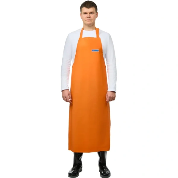 Фартук защитный Fishermans WPL полиэфирный оранжевый 500 г/к